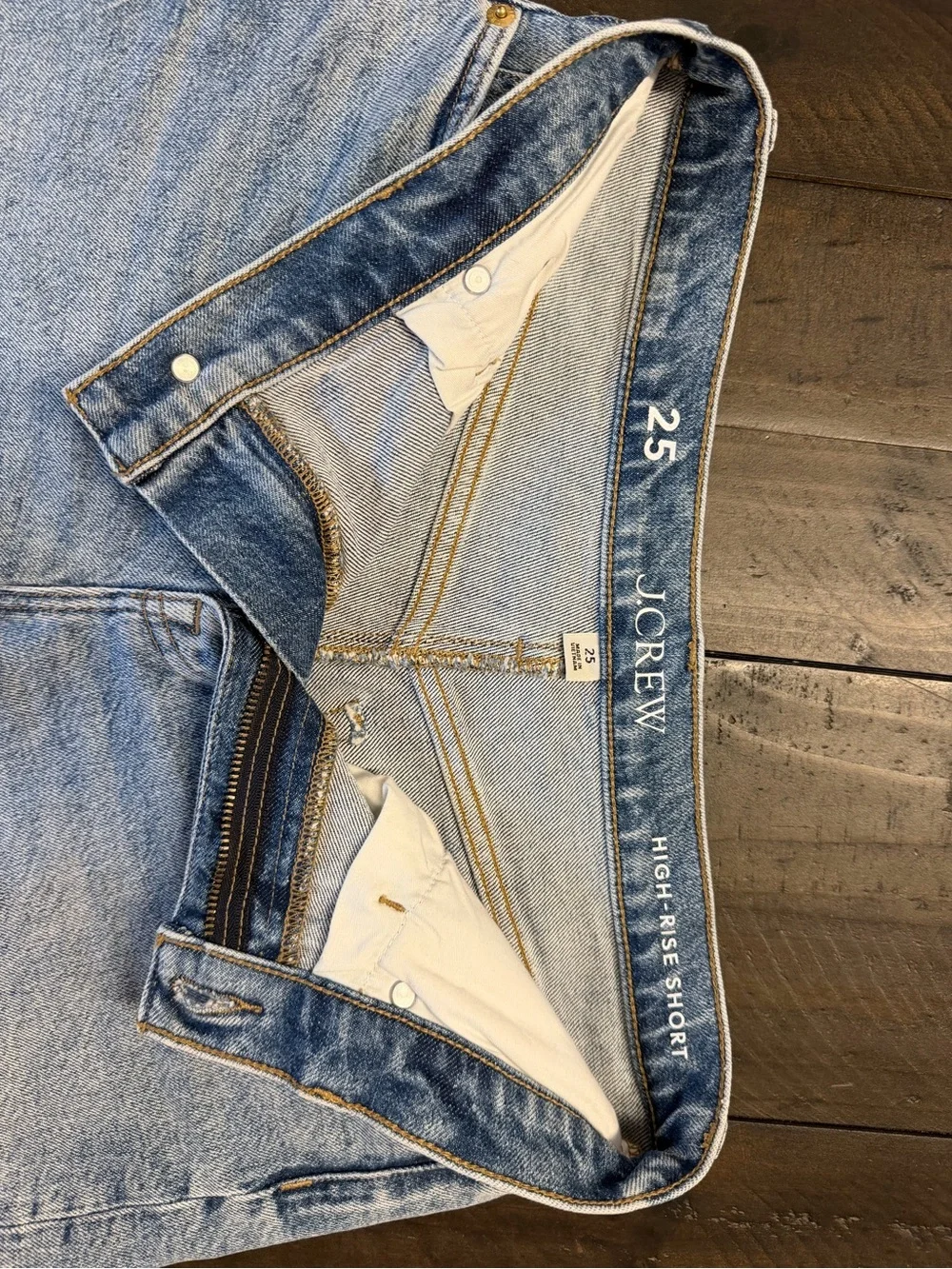 J. Crew light wash